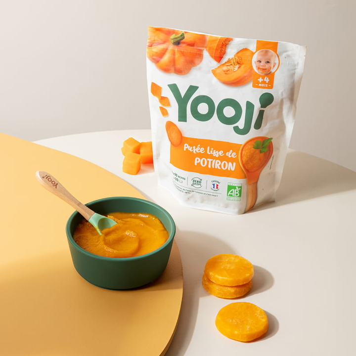 Yooji - Purée lisse de Potiron bio